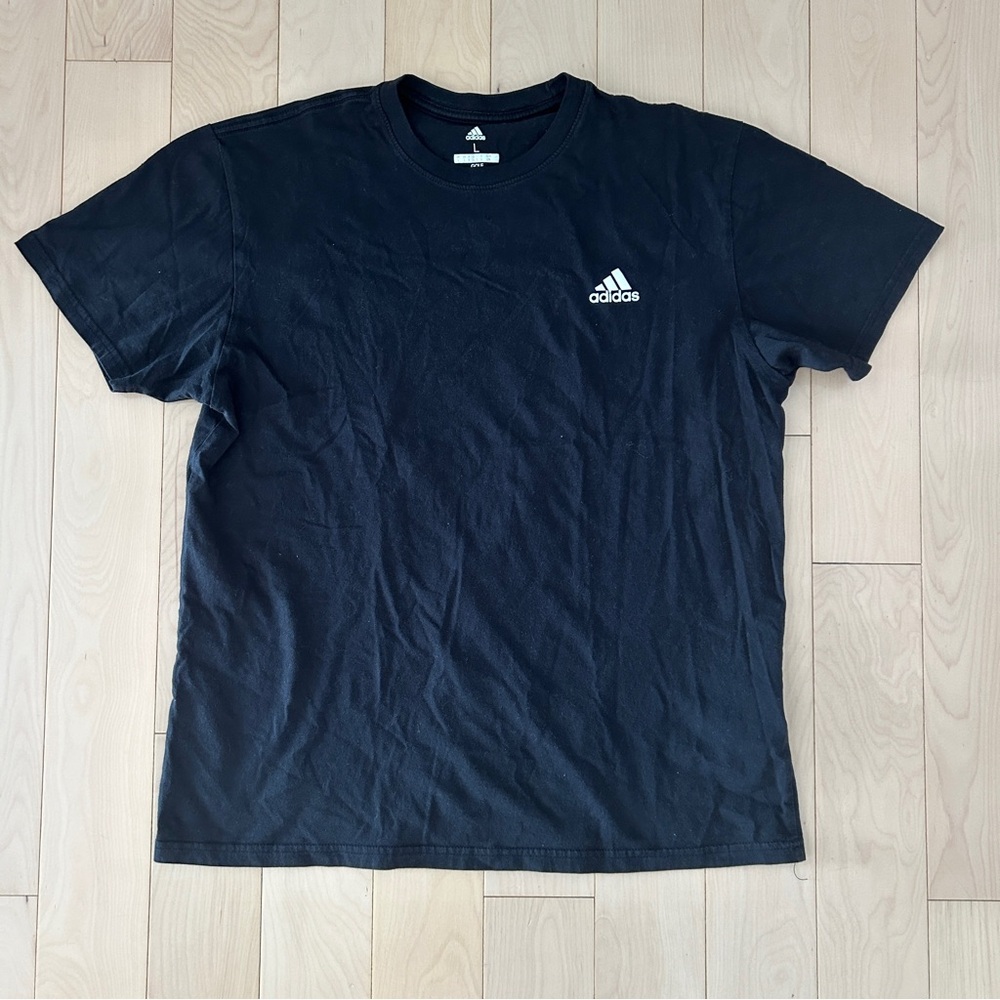 Men’s Adidas Logo Black Shirt